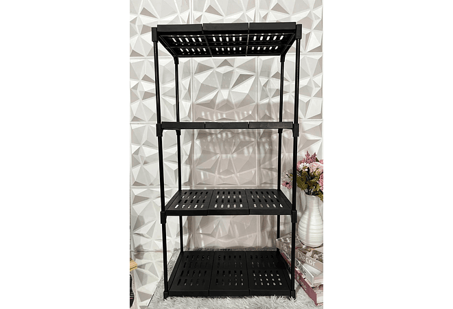 🖤 ANAQUEL ORGANIZADOR MULTIUSOS 4 NIVELES STORAGE RACK MOD #12512