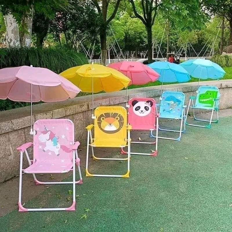 SILLA PARA PLAYA , VERANO Y AIRE LIBRE CON SOMBRILLA PARA NIÑOS