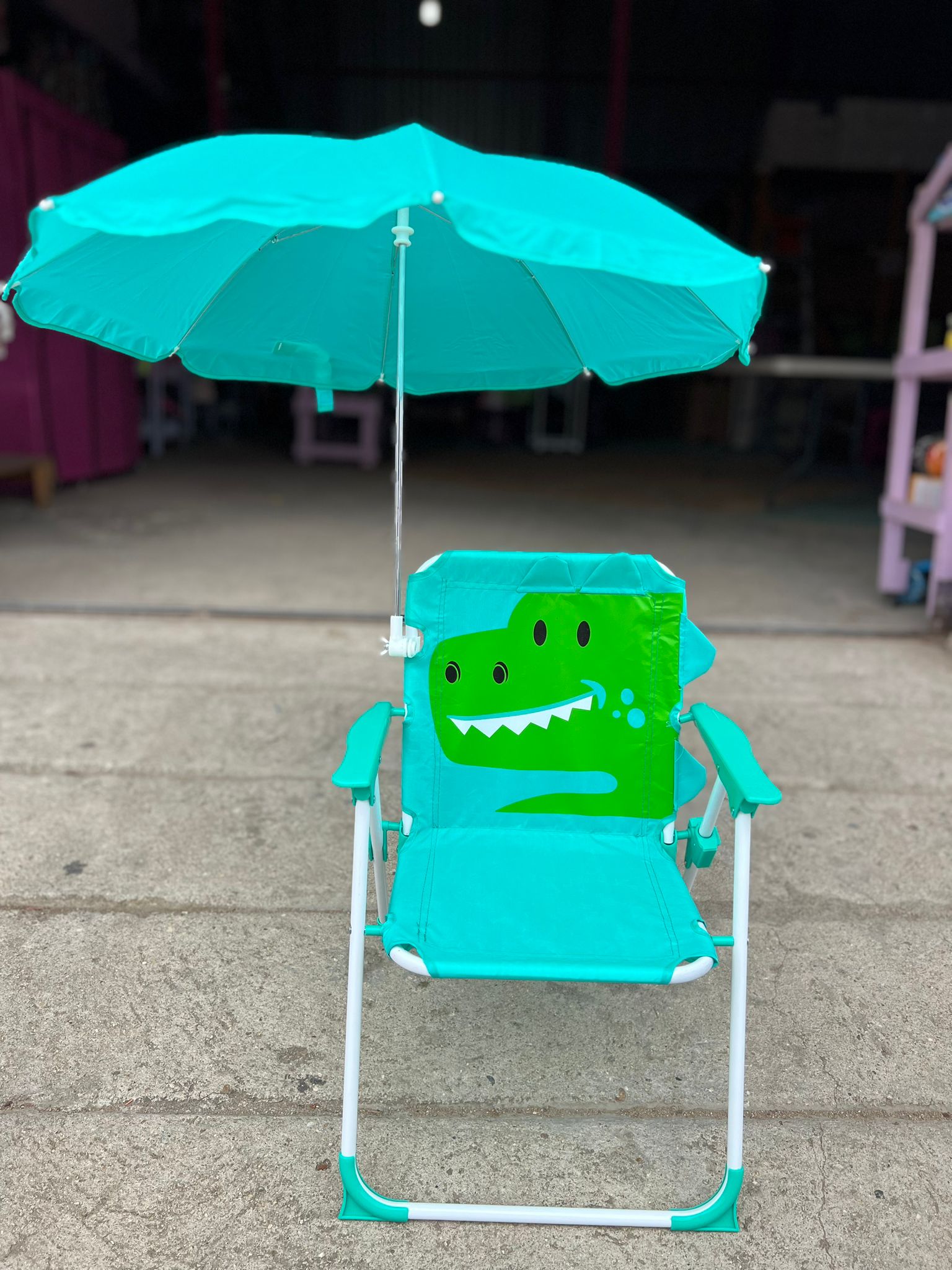 SILLA PARA PLAYA , VERANO Y AIRE LIBRE CON SOMBRILLA PARA NIÑOS