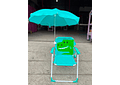 SILLA PARA PLAYA , VERANO Y AIRE LIBRE CON SOMBRILLA PARA NIÑOS