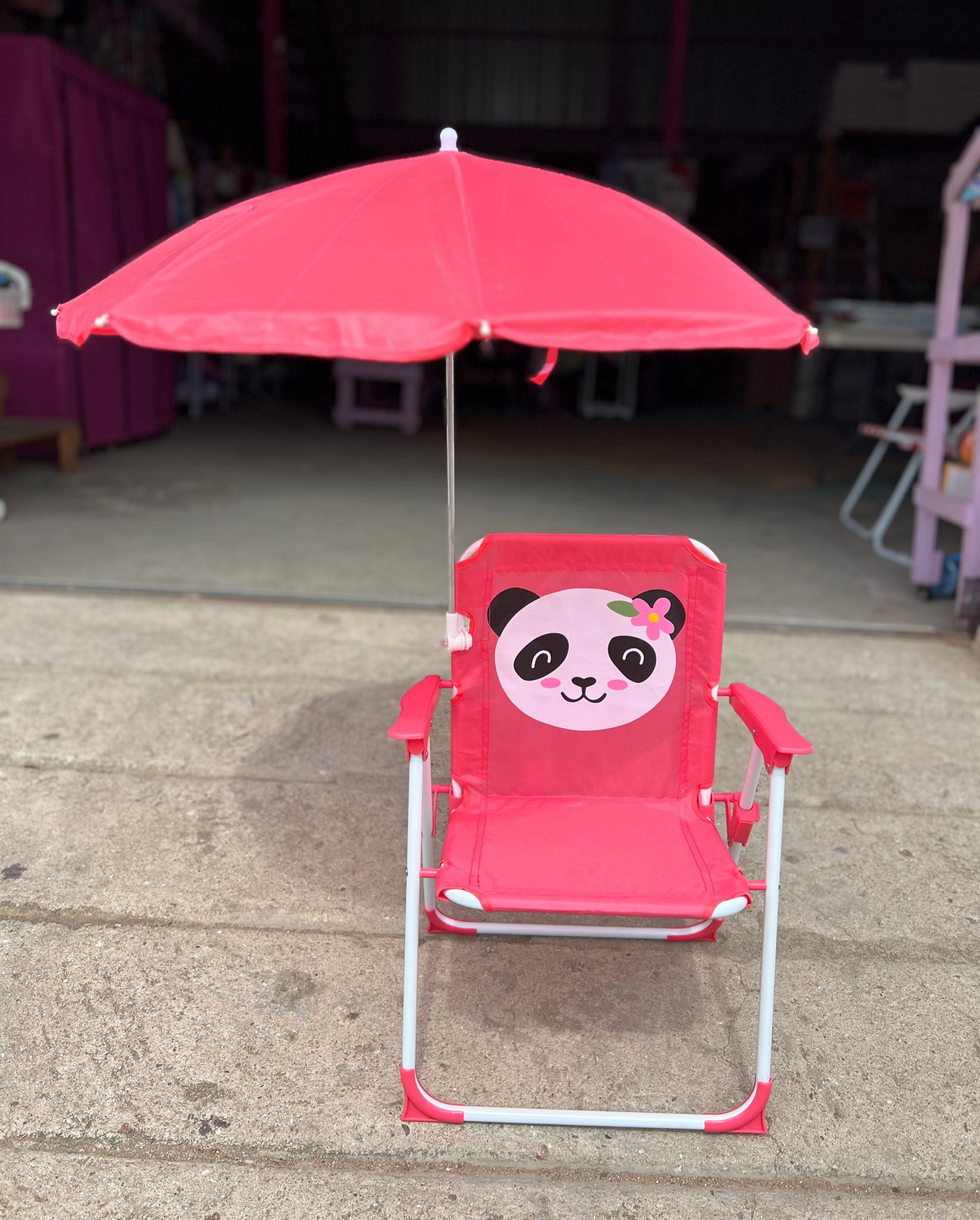 SILLA PARA PLAYA , VERANO Y AIRE LIBRE CON SOMBRILLA PARA NIÑOS