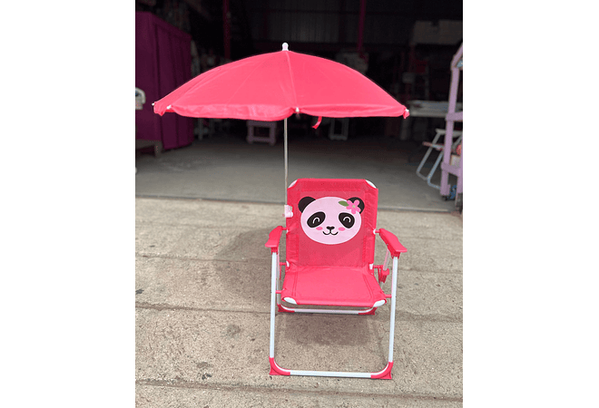 SILLA PARA PLAYA , VERANO Y AIRE LIBRE CON SOMBRILLA PARA NIÑOS