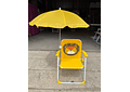 SILLA PARA PLAYA , VERANO Y AIRE LIBRE CON SOMBRILLA PARA NIÑOS