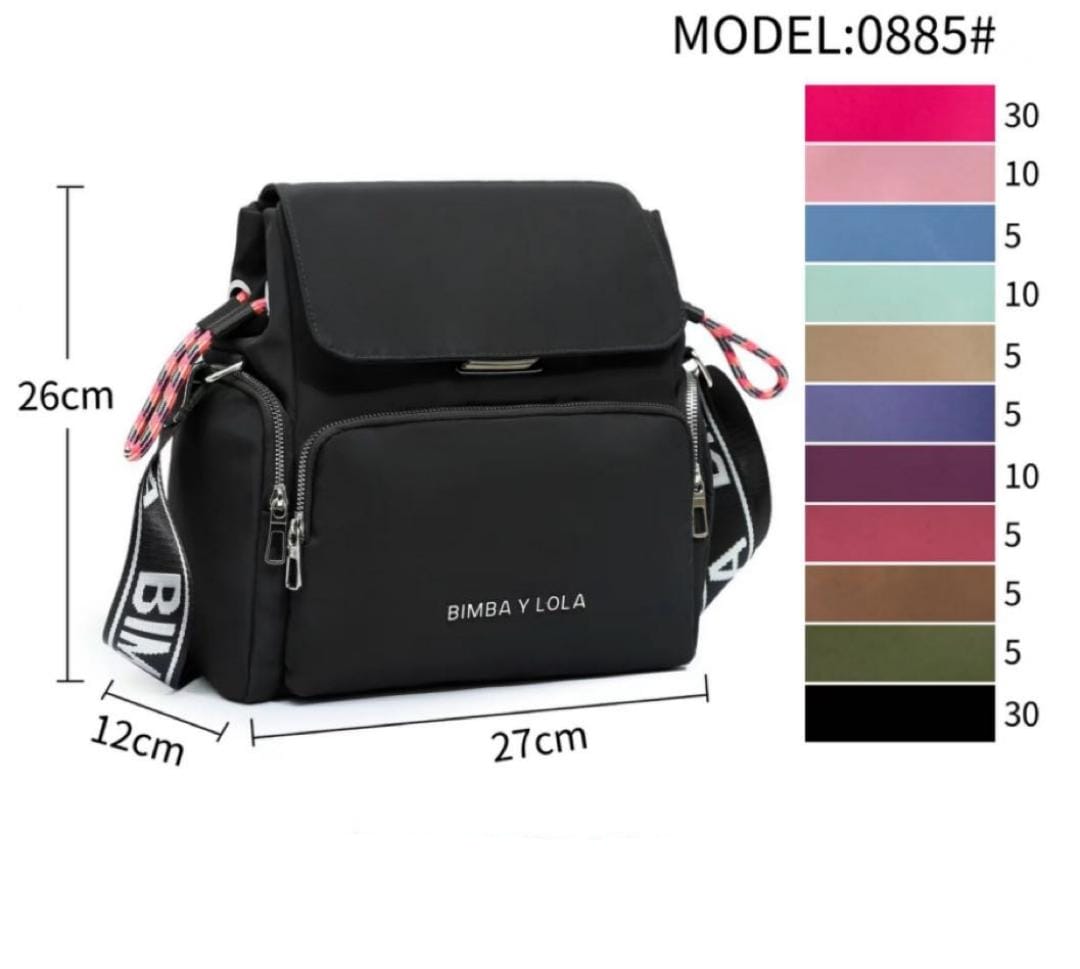 T2000 Bimba Y Lola Outlet On Line Nylon Coin Purse Black - Main Image