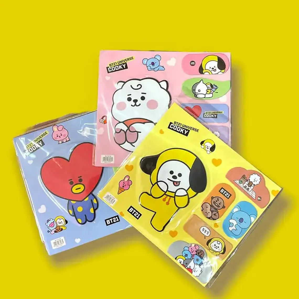 1 PZA PLANTILLA CON POSTIKS BTS MOD#22BLT04  1