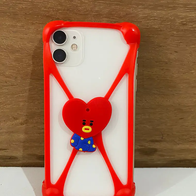 PROTECTOR SILICONA BTS PARA TELÉFONO MOD#XQ-22N-453 3