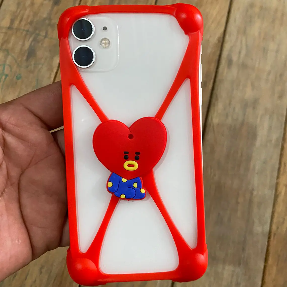  PROTECTOR SILICONA BTS PARA TELÉFONO MOD#XQ-22N-453 4