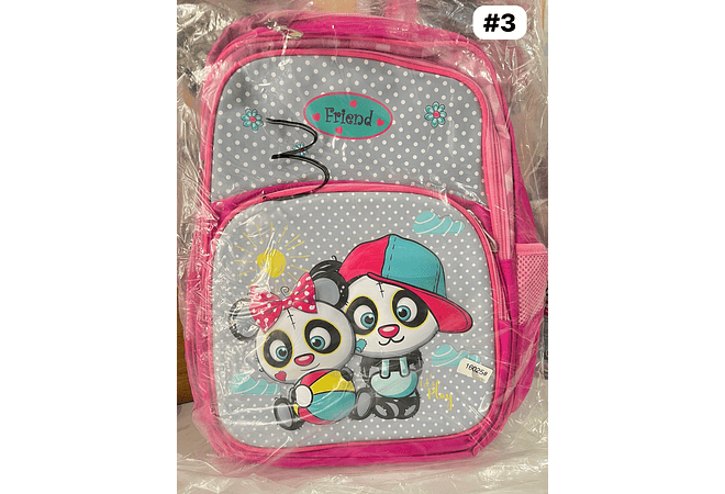 🎒🌹🦋 MOCHILA PARA PRIMARIA DISEÑO NIÑA MOD #16025 🌹🦋 REINGRESO