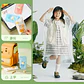  IMPERMEABLES INFANTILES TRANSPARENTE DE COLORES MOD#A154 - Miniatura 2