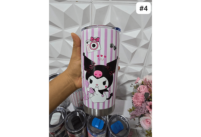 VASO TIPO YETI DE 500ML PERSONAJES PARA NIÑOS MOD#VSY20 (REINGRESO)