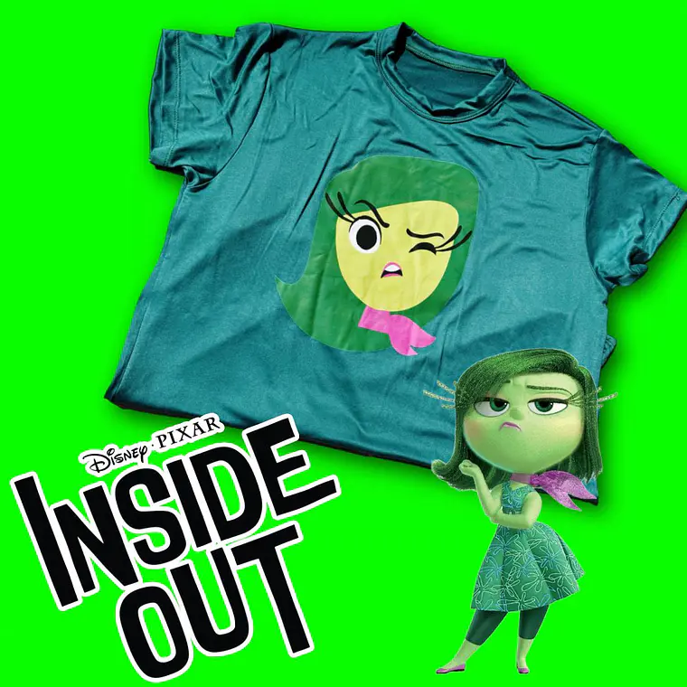 PLAYERA PARA DAMA DISEÑO INTENSAMENTE 6