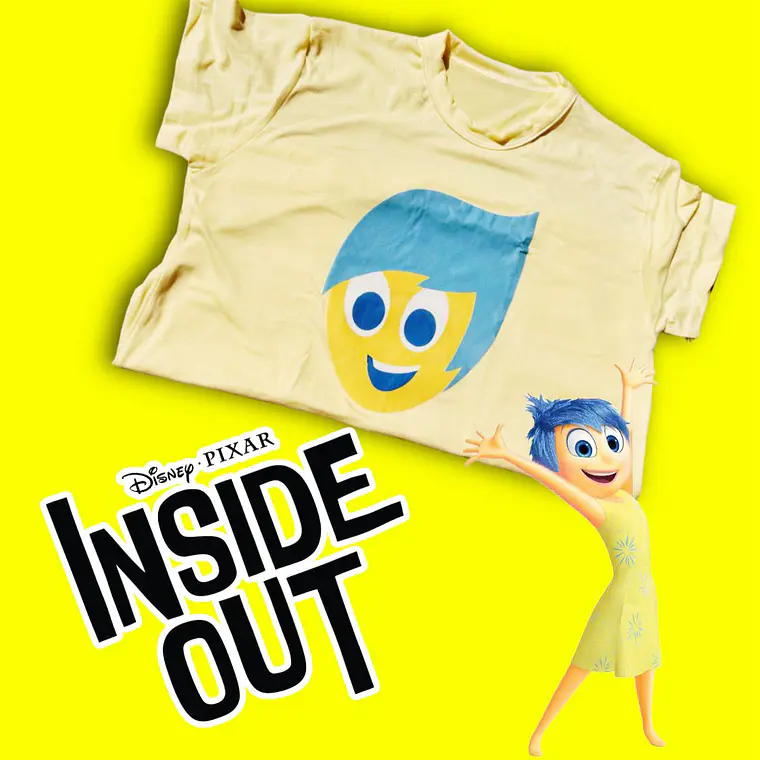 PLAYERA PARA DAMA DISEÑO INTENSAMENTE 5