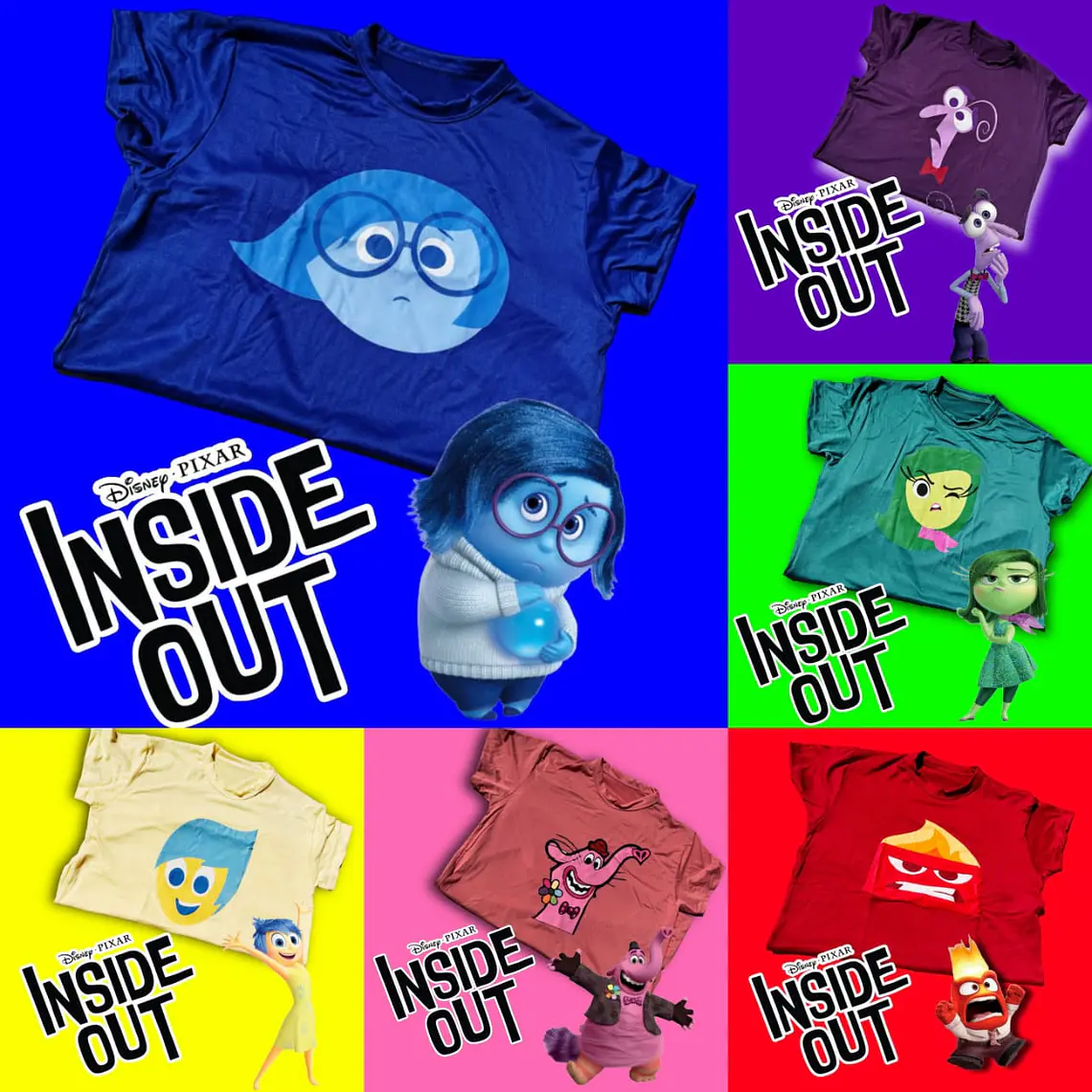 PLAYERA PARA DAMA DISEÑO INTENSAMENTE 8