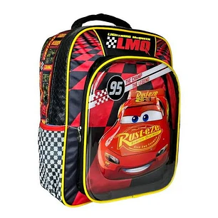 COMBO MOCHILA PRIMARIA CON LONCHERA ORIGINAL RUZ CARS MOD#4605