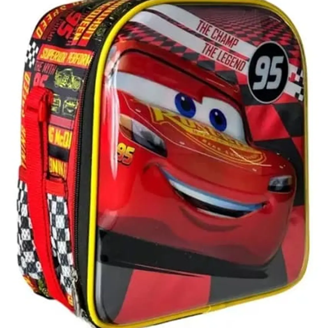COMBO MOCHILA PRIMARIA CON LONCHERA ORIGINAL RUZ CARS MOD#4605 4