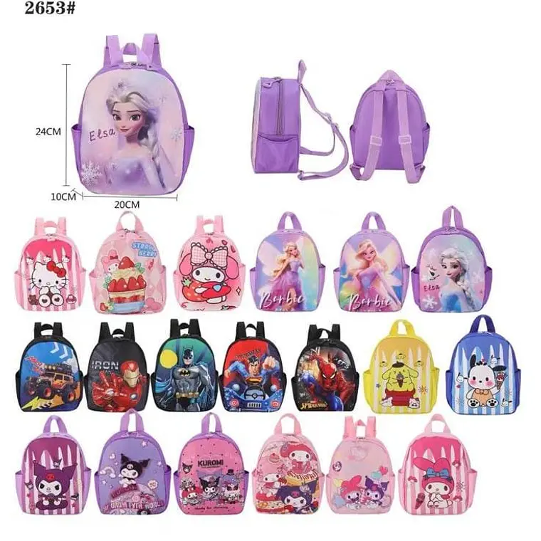 MINI MOCHILITA INFANTIL PERSONAJES MOD #2633 1