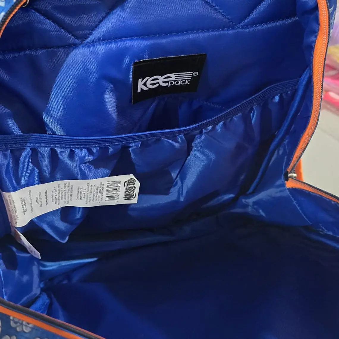 MOCHILA ORIGINAL GOLDEN NARUTO KEE PACK MOD#6082 11