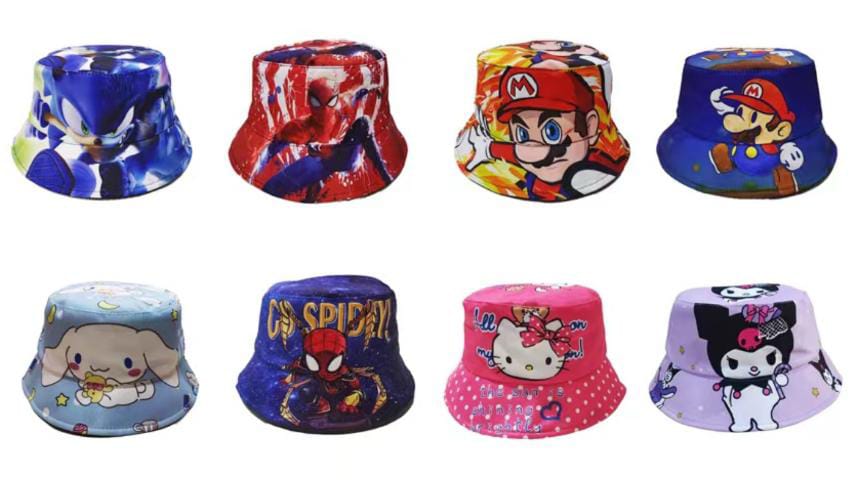 GORRO INFANTIL PERSONAJES MOD#SMP8