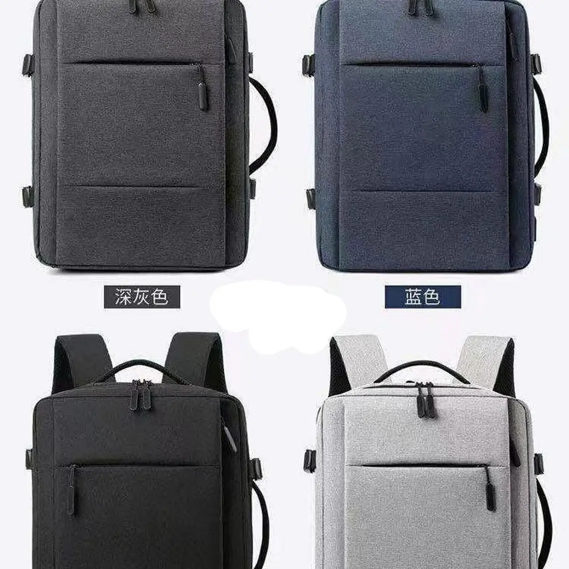 MOCHILA-MALETA EXPANDIBLE PARA CABALLERO PREMIUM MOD #3011 3