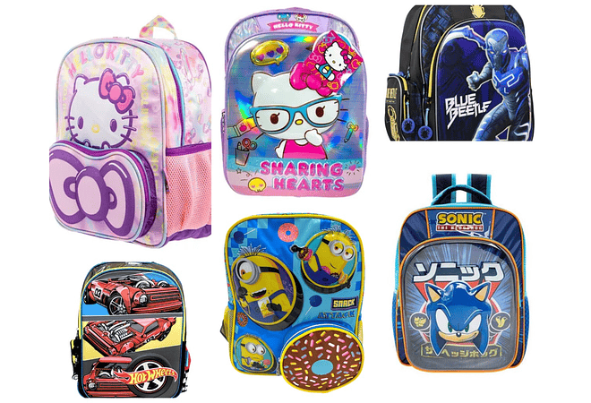 MOCHILA ORIGINAL PARA PRIMARIA VARIOS MODELOS