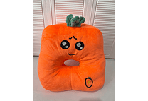 ALMOHADA PELUCHE DISEÑO FRUTAS + FRAZADA MOD# 2113 (AGREGAR FRAZADA ROJA) REINGREESO