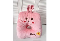 ALMOHADA PELUCHE DISEÑO FRUTAS + FRAZADA MOD# 2113 (AGREGAR FRAZADA ROJA) REINGREESO