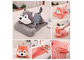 🐶ALMOHADA PELUCHE ANIMALITOS PERRITO CON FRAZADA MODEL# 307