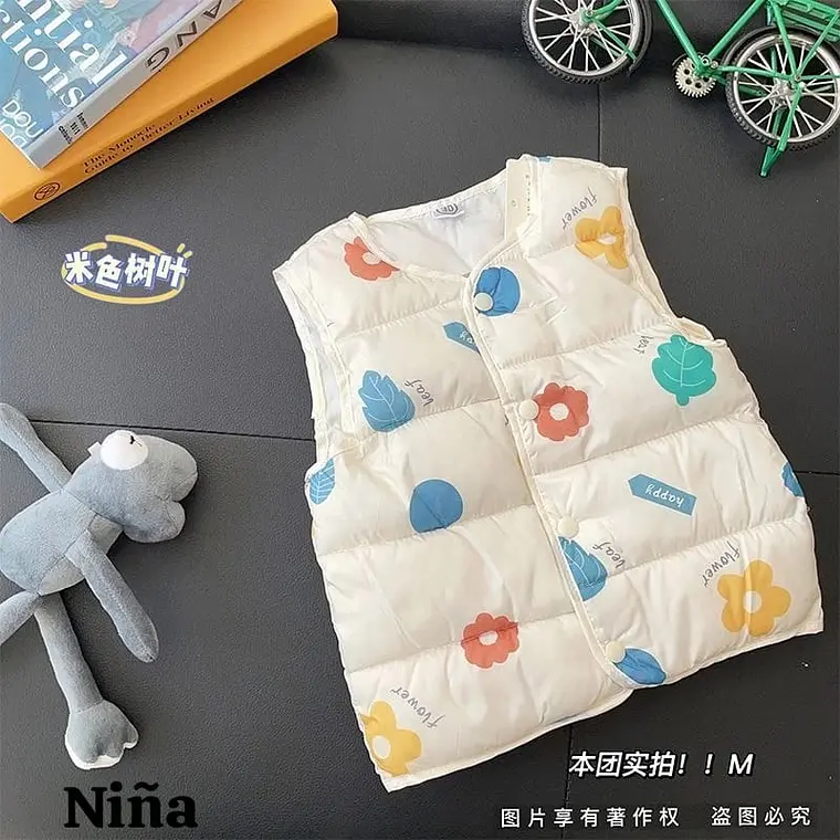 CHALECO INFANTIL GRUESO ESTAMPADO MOD #LU3338 4