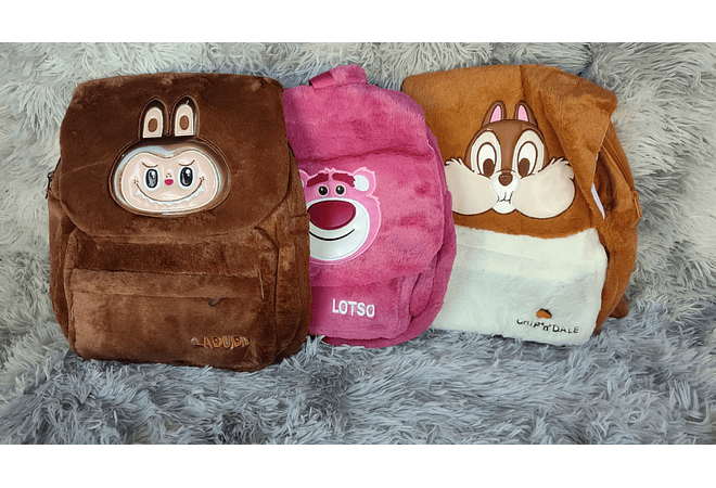 MOCHILA PELUCHE MOD#XH-858