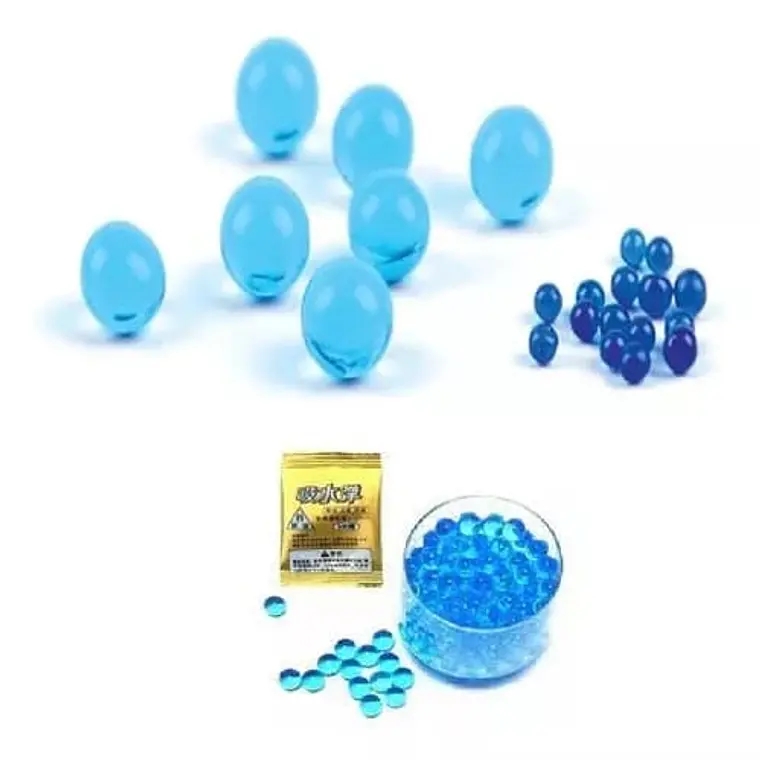 TIRA DE 10 BOLSITAS CON BALAS DE HIDROGEL 1