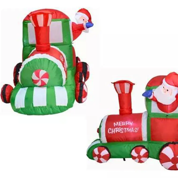220CM INFLABLE TREN SANTA MOD#GLB-17 4