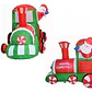 220CM INFLABLE TREN SANTA MOD#GLB-17 - Miniatura 4