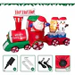 220CM INFLABLE TREN SANTA MOD#GLB-17 - Miniatura 2