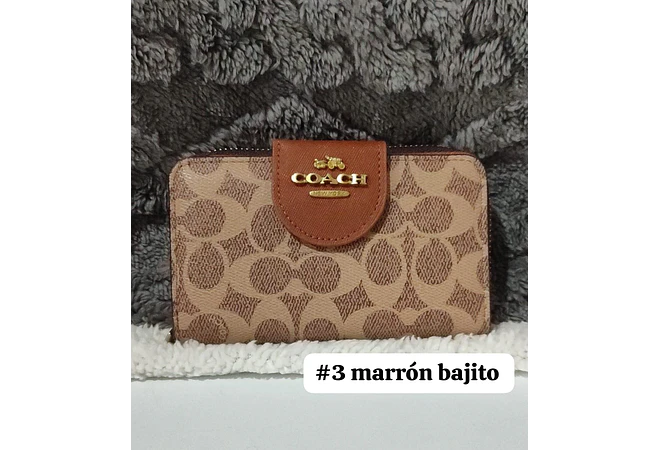 CARTERA IMITACION COACH MOD#CQ-102 REINGRESO