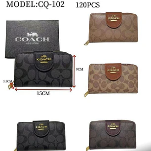 CARTERA IMITACION COACH MOD#CQ-102 REINGRESO