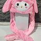GORRO DE PELUCHE CON  OREJITAS MOVIBLES Y LUZ LED MOD#6601 (LOS TONOS Y EL DISEÑO PUEDEN VARIAR) - Miniatura 20
