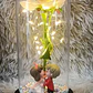 ROSA ETERNA GRANDE CON PAREJAS DE PORCELANA Y LUZ LED CÁLIDA MOD# YK149 REINGRESO - Miniatura 5