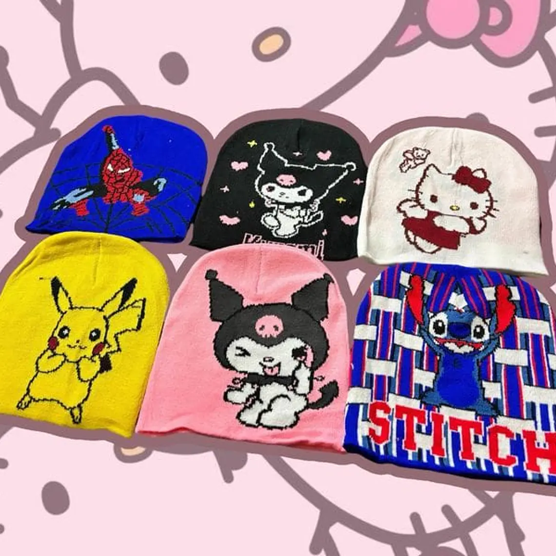  GORROS UNITALLA ADULTO/NIÑO VARIOS PERSONAJES REINGRESO 2