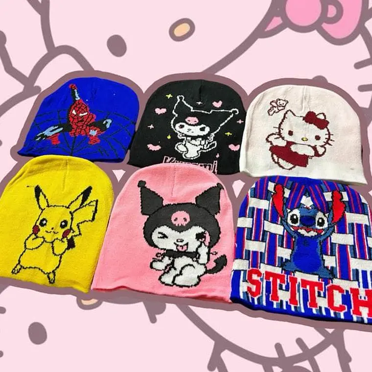  GORROS UNITALLA ADULTO/NIÑO VARIOS PERSONAJES REINGRESO 2
