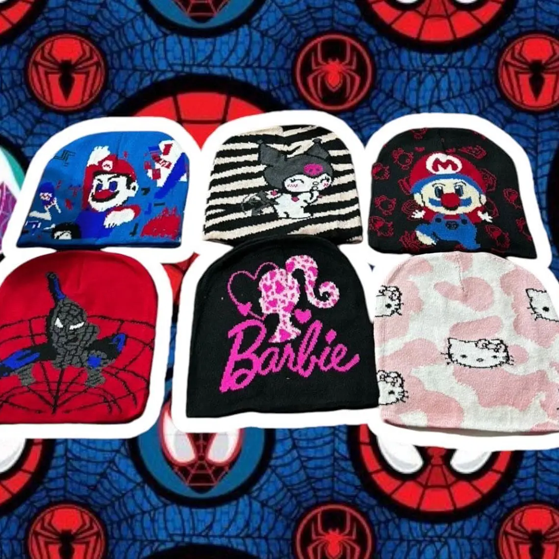  GORROS UNITALLA ADULTO/NIÑO VARIOS PERSONAJES REINGRESO 3