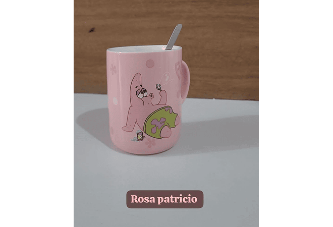 CERAMIC CUP  BOB ESPONJA TAZA DE PORCELANA MODELO #SJ5025-1