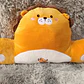 ALMOHADA PARA ESPALDA ANIMALITOS + FRAZADA MODELO #309 - Miniatura 6