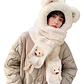 🧣 GORRO OREJITAS CON BUFANDA PARA ADULTO MOD# 10585-3🧣 - Miniatura 4