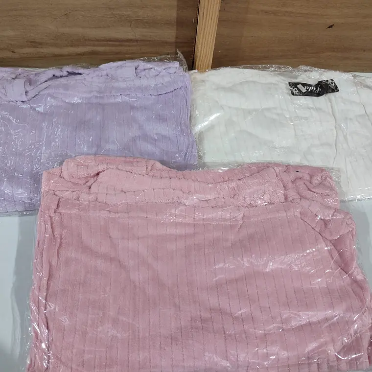 PIJAMA PANTALON Y BLUSA MANGA LARGA SIN LETRAS  MOD#  GI-PLL 11