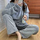 PIJAMA PANTALON Y BLUSA MANGA LARGA SIN LETRAS  MOD#  GI-PLL - Miniatura 7