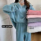 PIJAMA PANTALON Y BLUSA MANGA LARGA SIN LETRAS  MOD#  GI-PLL - Miniatura 1