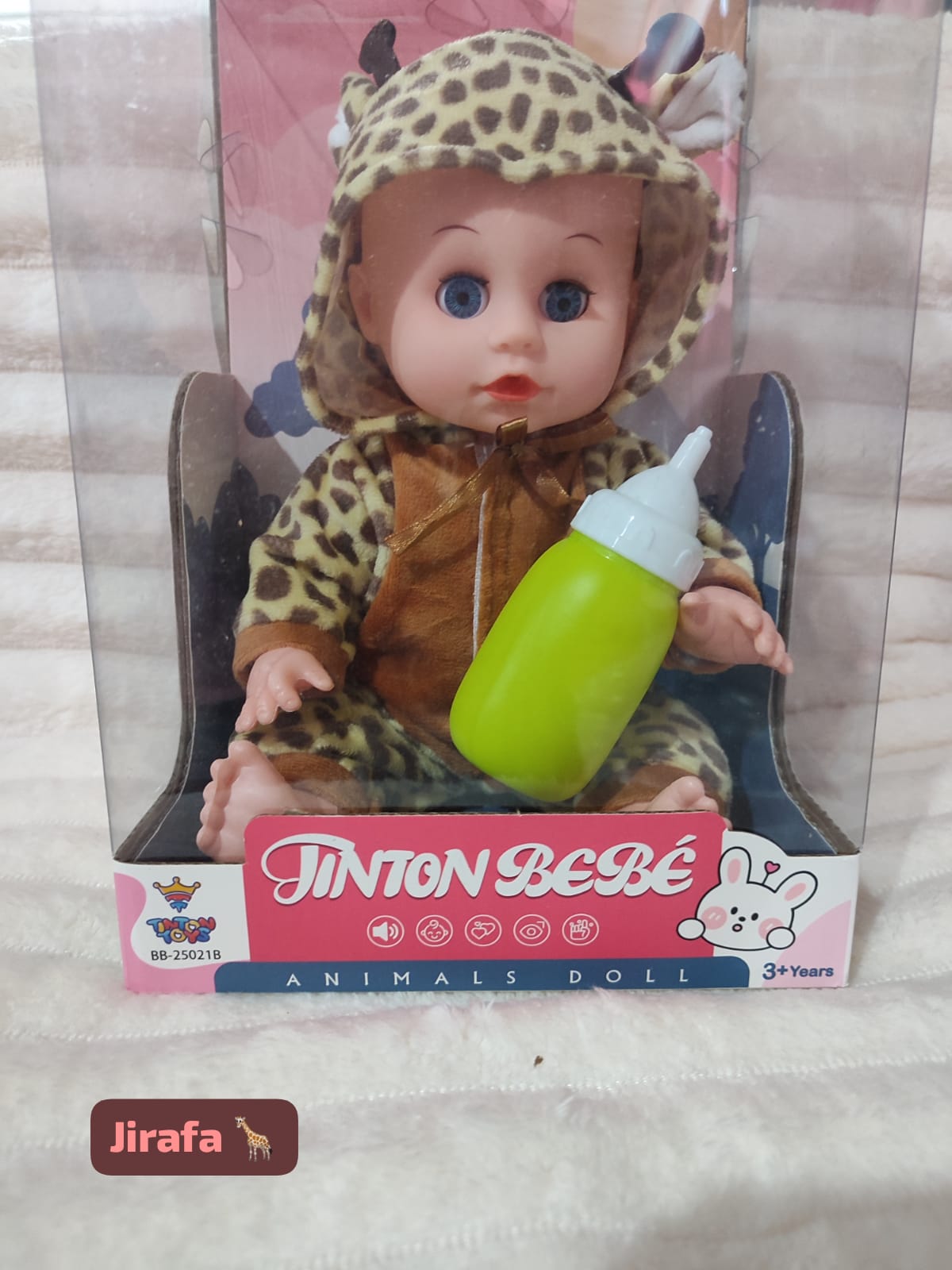 NENUCO ANIMAL DOLL CON SONIDO MOD# BB-25021B