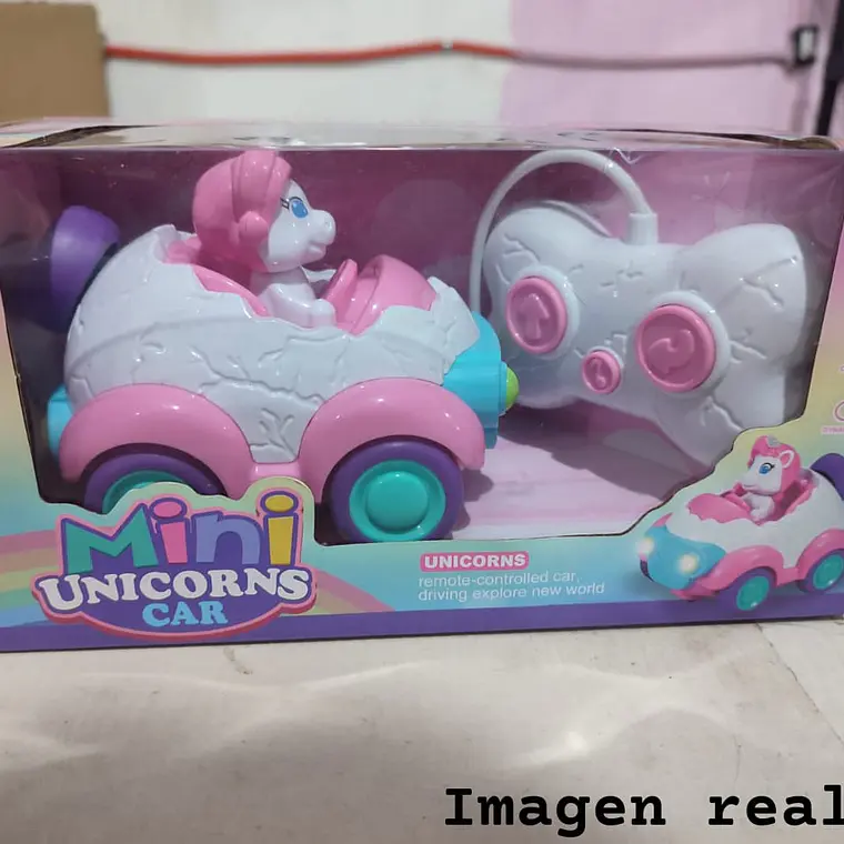 CARRO UNICORNIO CON CONTROL REMOTO MOD# KX224169🦄 3