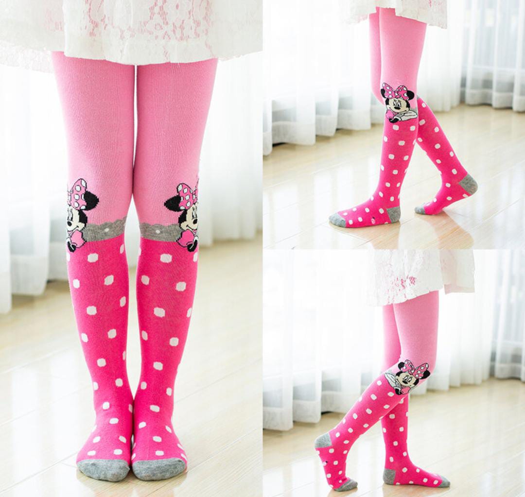 MEDIAS PERSONAJES PARA NIÑAS MOD#CAZ2 TALLA Y COLOR AL AZAR
