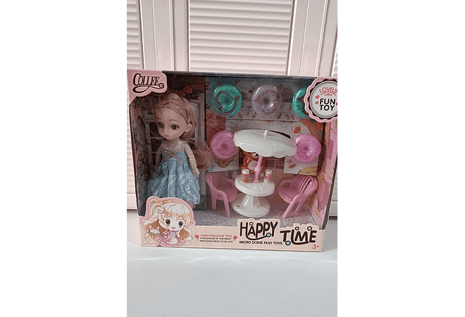 SET DE MUÑECA HAPPY TIME DE POSTTES MOD# 2027-2